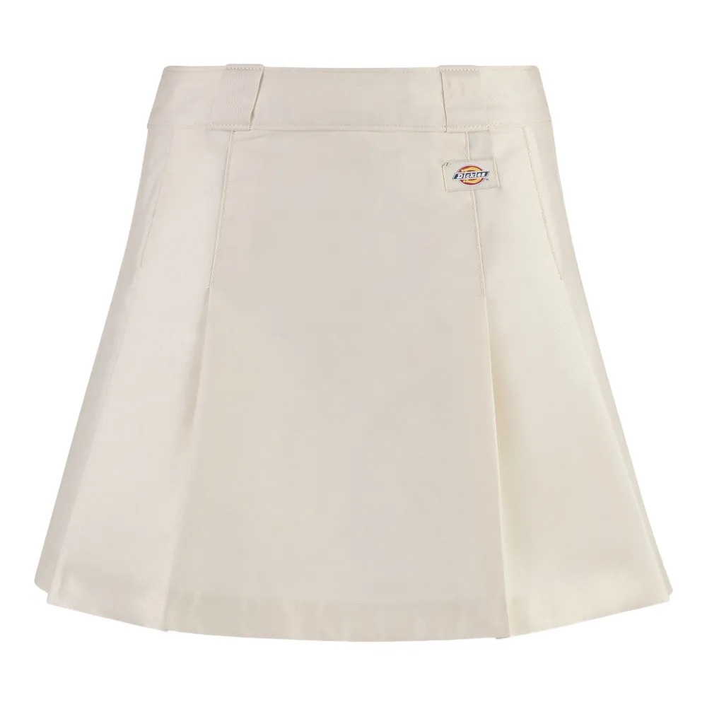 NWT DICKIES PLEATED WHITE SKIRT SIZE SMALL